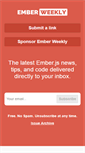 Mobile Screenshot of emberweekly.com